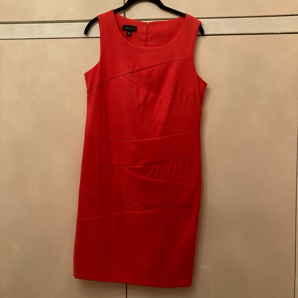 Orange dress
